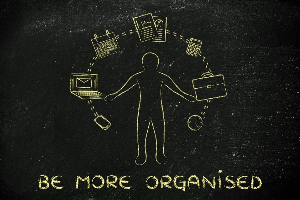 Three Ways To Get Organised Three Ways To Get Organised